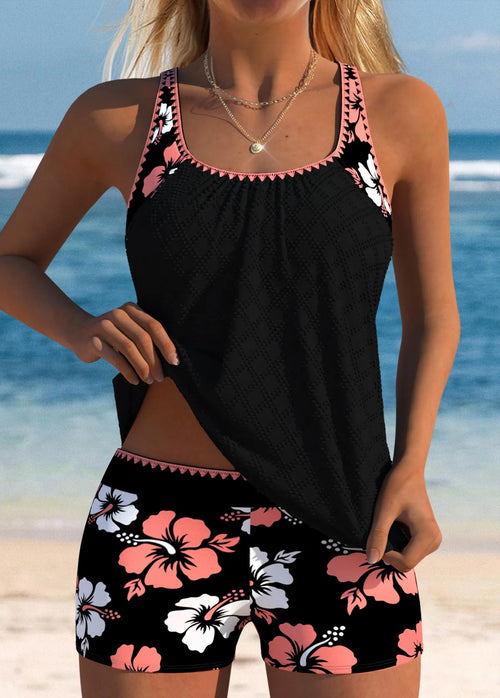 Arabelle Floral Print Tankini Set – Chic, Flattering Swimwear for Sunny Days