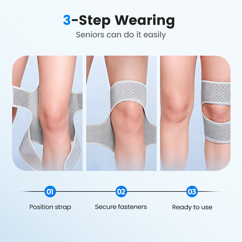 Having trouble walking? Try our sporty adjustable knee brace!