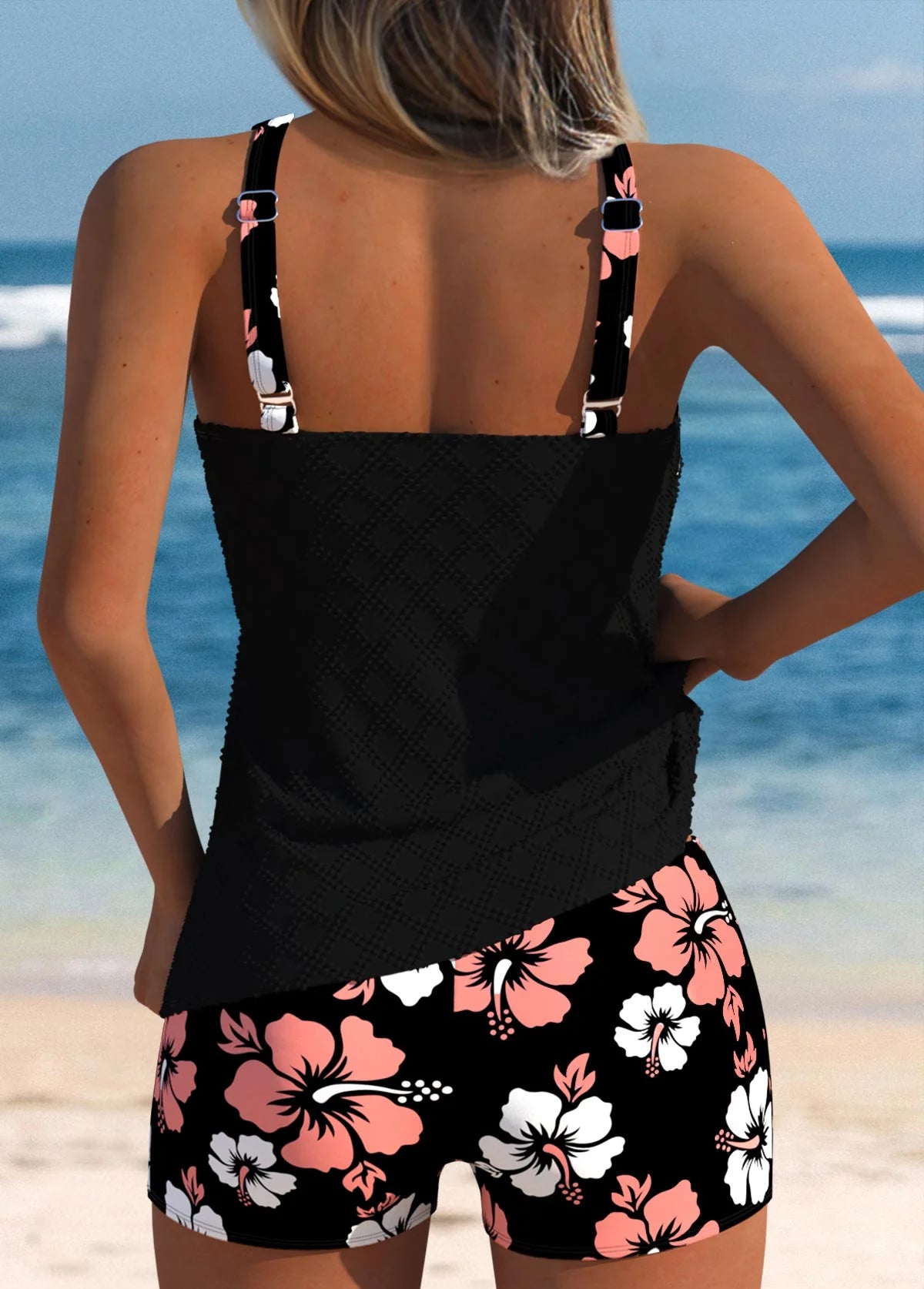 Arabelle Floral Print Tankini Set – Chic, Flattering Swimwear for Sunny Days
