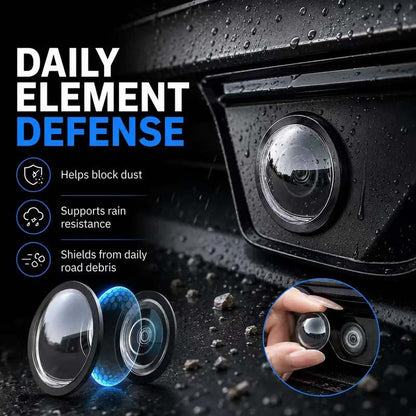 🚗 Mirror Shape 360 Panoramic Rearview Car Camera Lens Cover 🚗