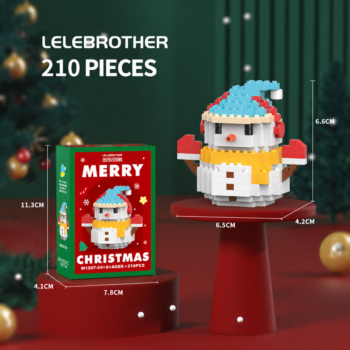 🎄 Christmas Mini Building Block Collection
