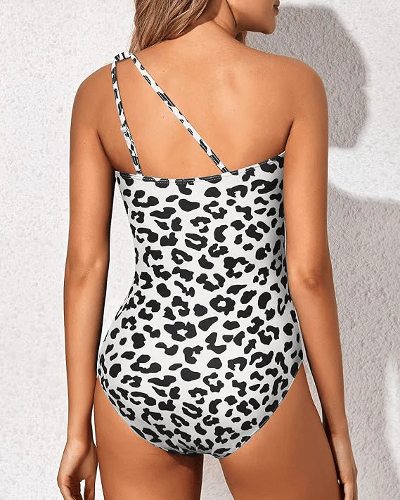 Elegant One Shoulder Swimsuit