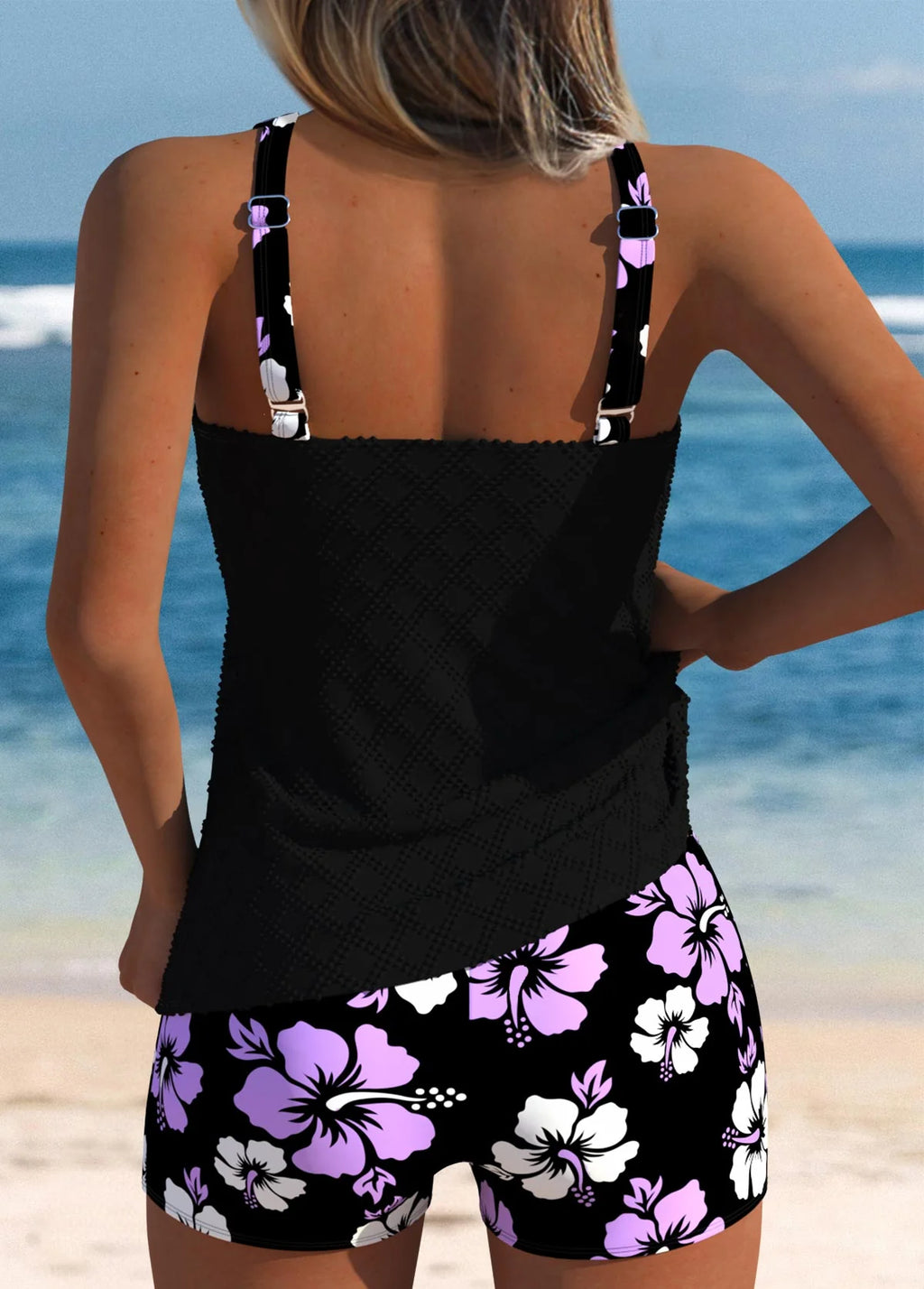 Arabelle Floral Print Tankini Set – Chic, Flattering Swimwear for Sunny Days