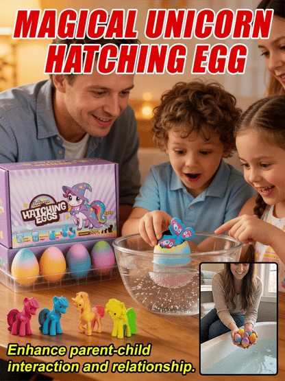 🌈Rainbow Hatching Unicorn Eggs🥚