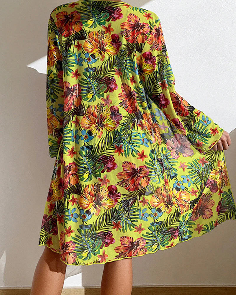 Romantic Floral Swim Set
