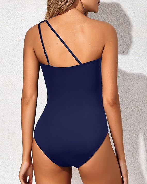 Elegant One Shoulder Swimsuit