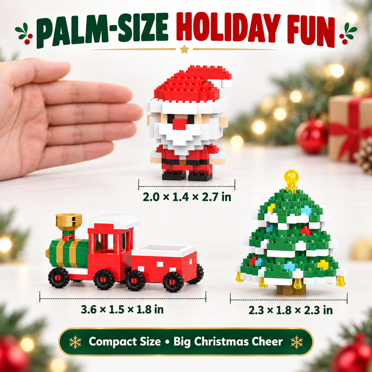 🎄 Christmas Mini Building Block Collection