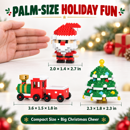 🎄 Christmas Mini Building Block Collection