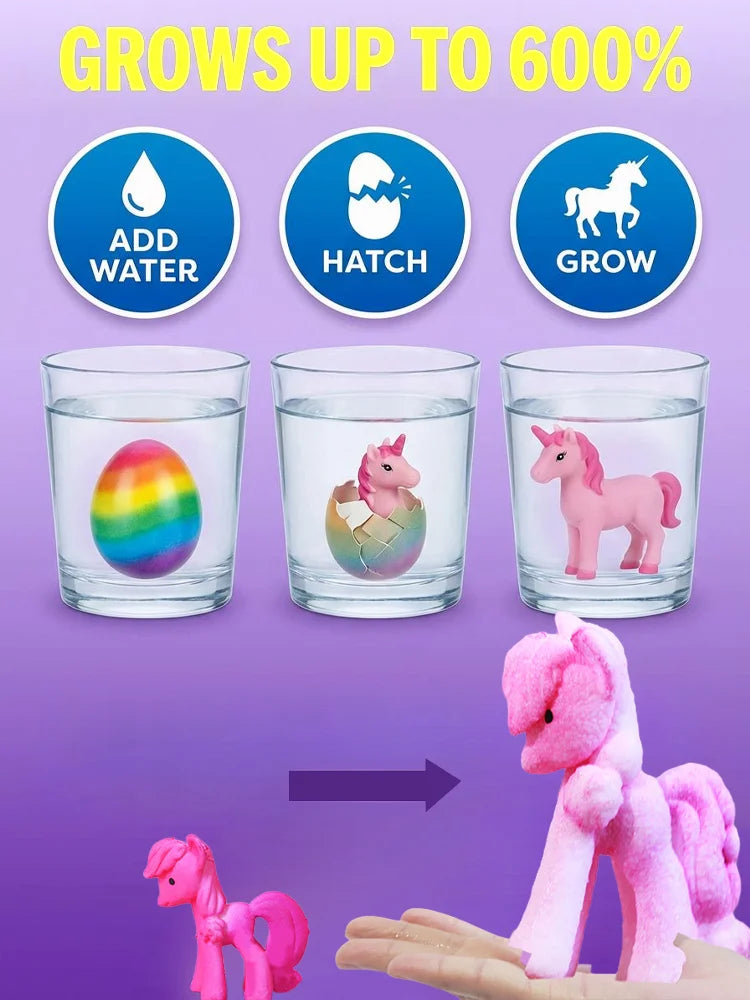 🌈Rainbow Hatching Unicorn Eggs🥚