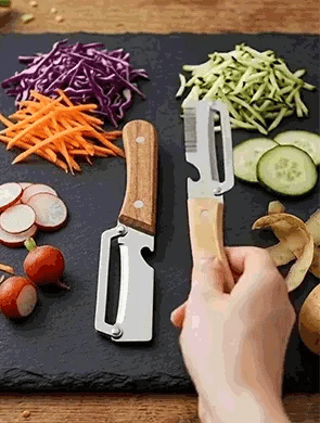 🔪 Peeler and Julienne Slicer Set