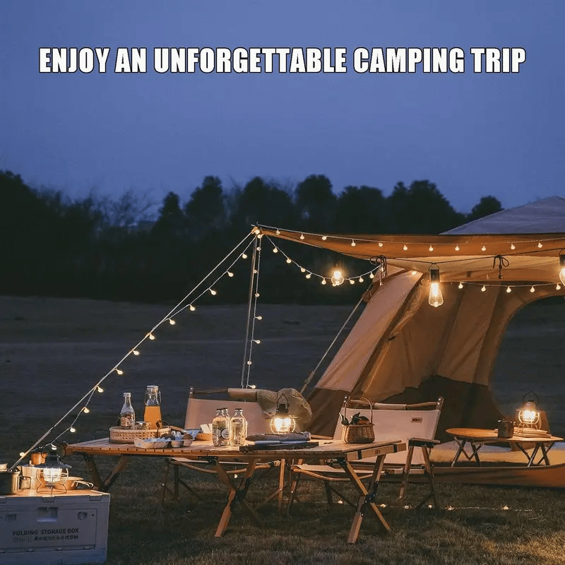 🔥🔥🔥Solar Tent Lights USB Rechargeable Led Camping Lantern