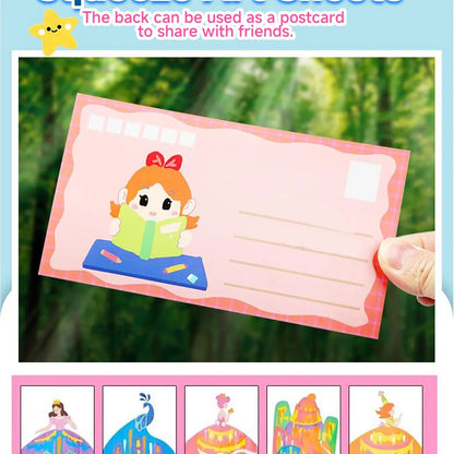 🌈✨ Magic Scratch Reveal Screen-Free Kids Activity