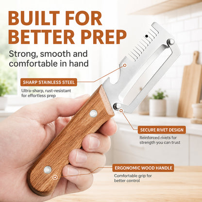 🔪 Peeler and Julienne Slicer Set