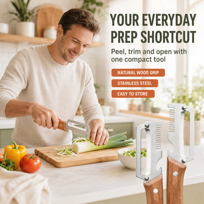 🔪 Peeler and Julienne Slicer Set