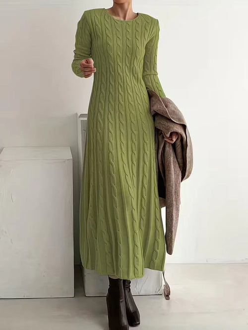 Claire – Luxe Long Knit Maxi Dress