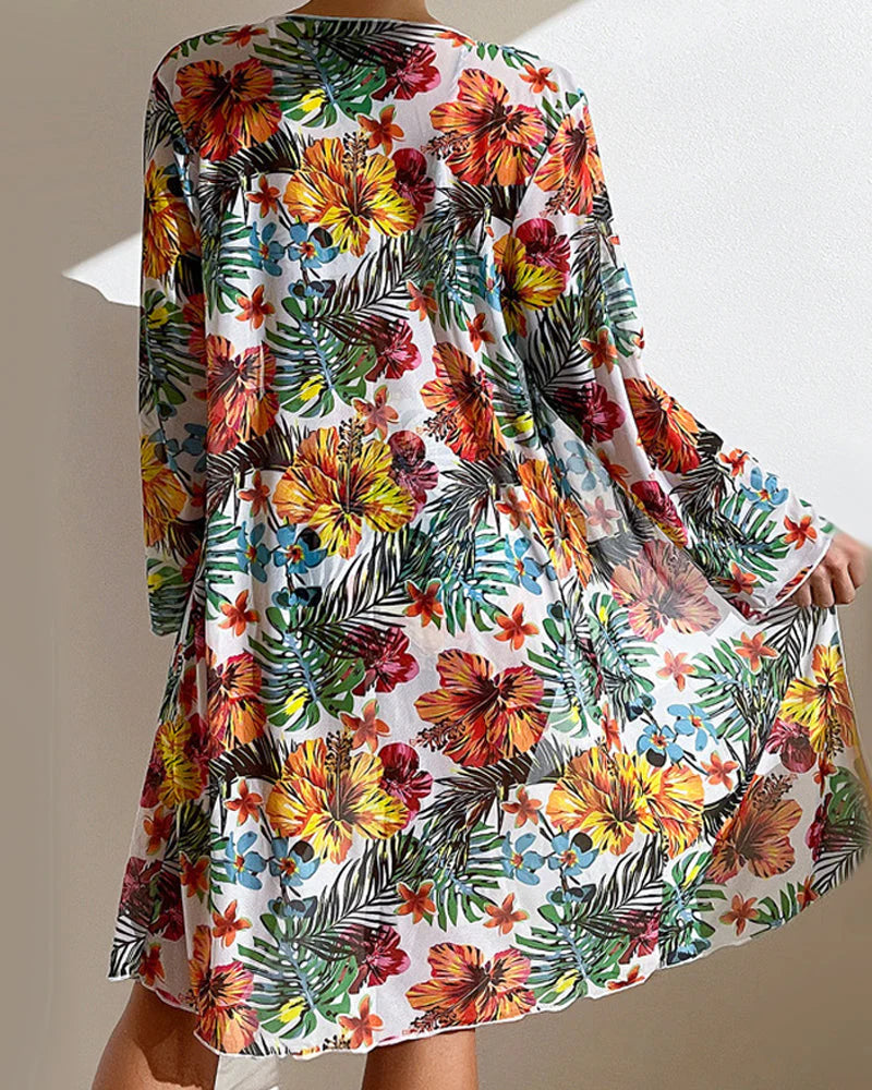 Romantic Floral Swim Set
