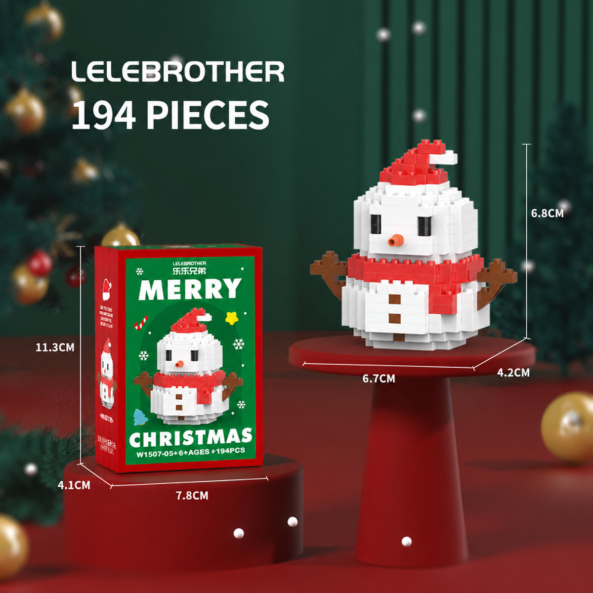 🎄 Christmas Mini Building Block Collection