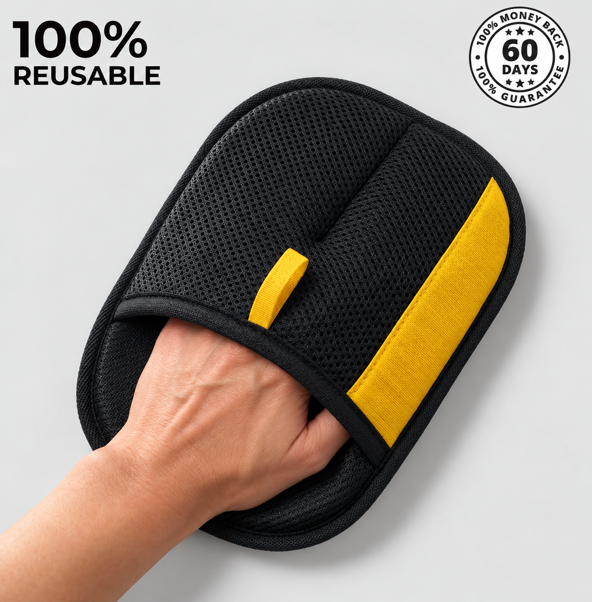 😺🐕Reusable Pet Hair Remover Glove – Fur-Free Furniture in Seconds