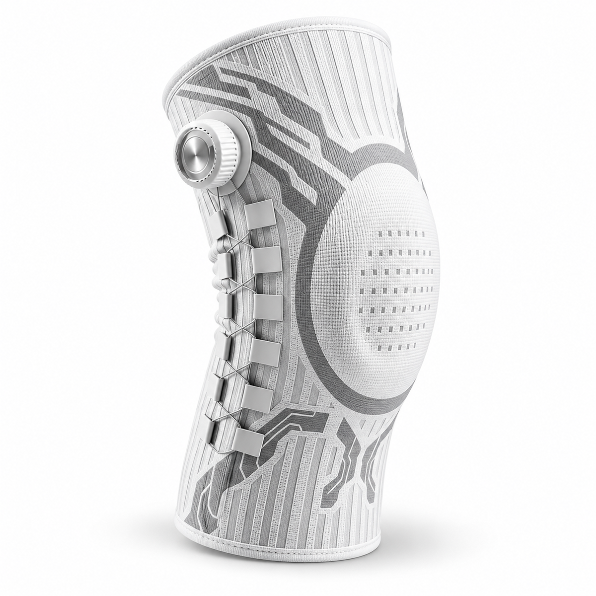 Adjustable Hinged Knee Brace with Dial Fit