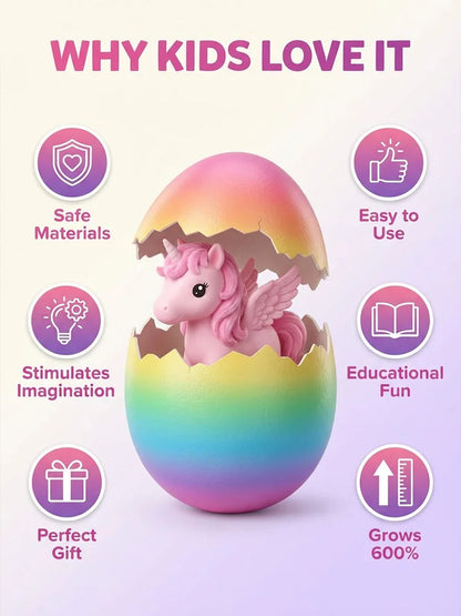 🌈Rainbow Hatching Unicorn Eggs🥚