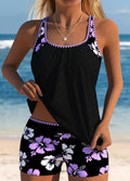 Arabelle Floral Print Tankini Set – Chic, Flattering Swimwear for Sunny Days