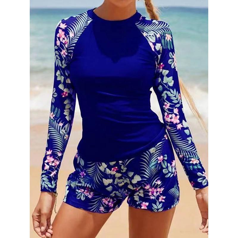 Noa | Long-Sleeve Two-Piece Surfing Swimsuit for Full Coverage and Peak Performance