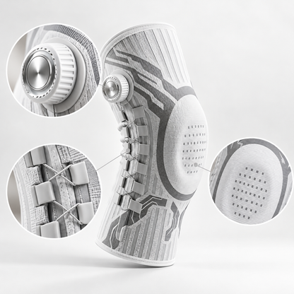 Adjustable Hinged Knee Brace with Dial Fit