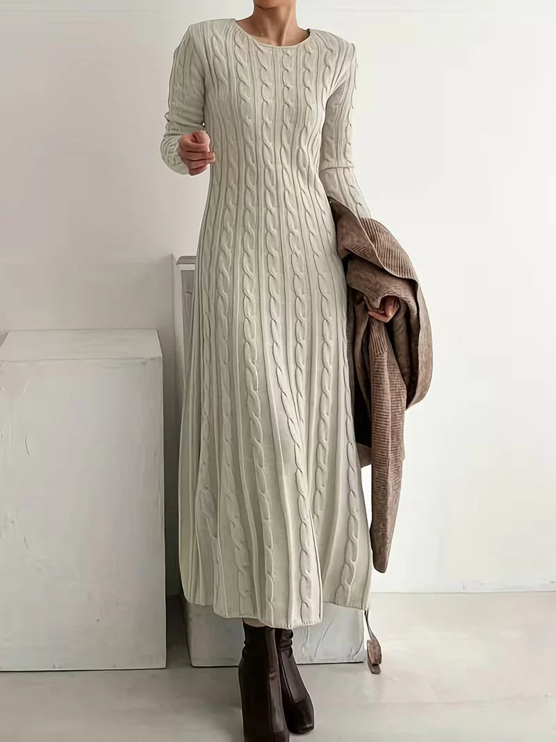 Claire – Luxe Long Knit Maxi Dress
