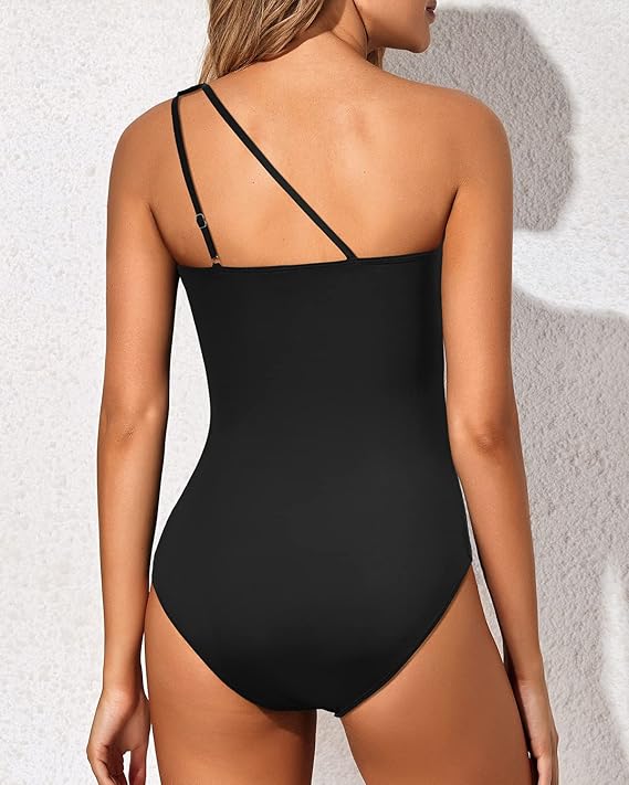 Elegant One Shoulder Swimsuit